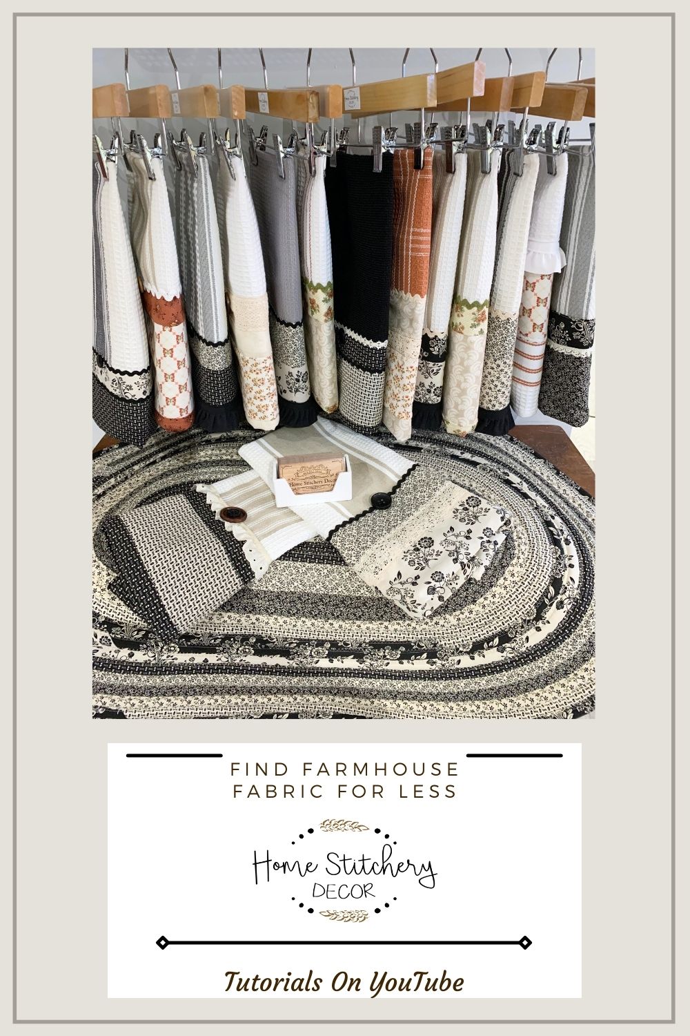 Fabric Deals for JellyRoll Rugs | Farmhouse DIY Rug Fabric For Less