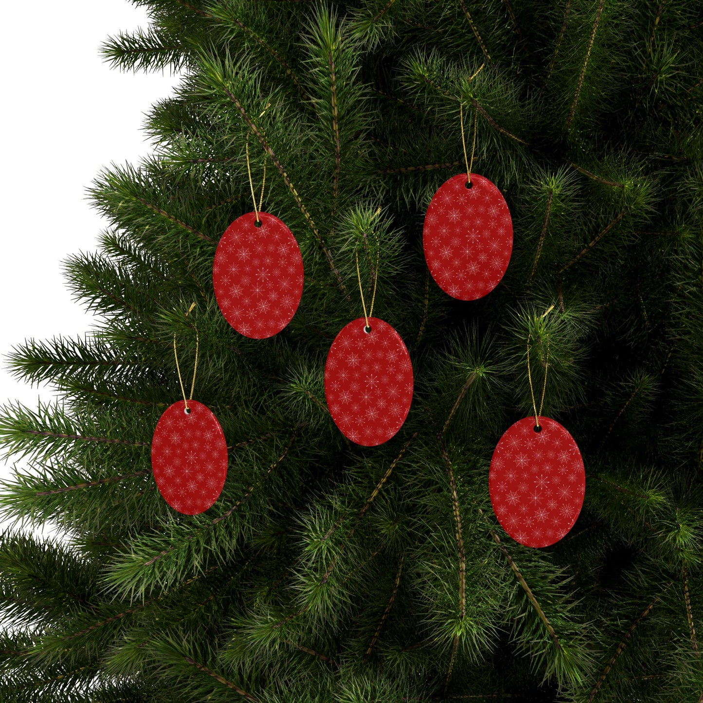 Festive Heart Ceramic Ornaments, Holiday Decorations, Christmas Gifts, Tree Ornaments, Cozy Winter Decor