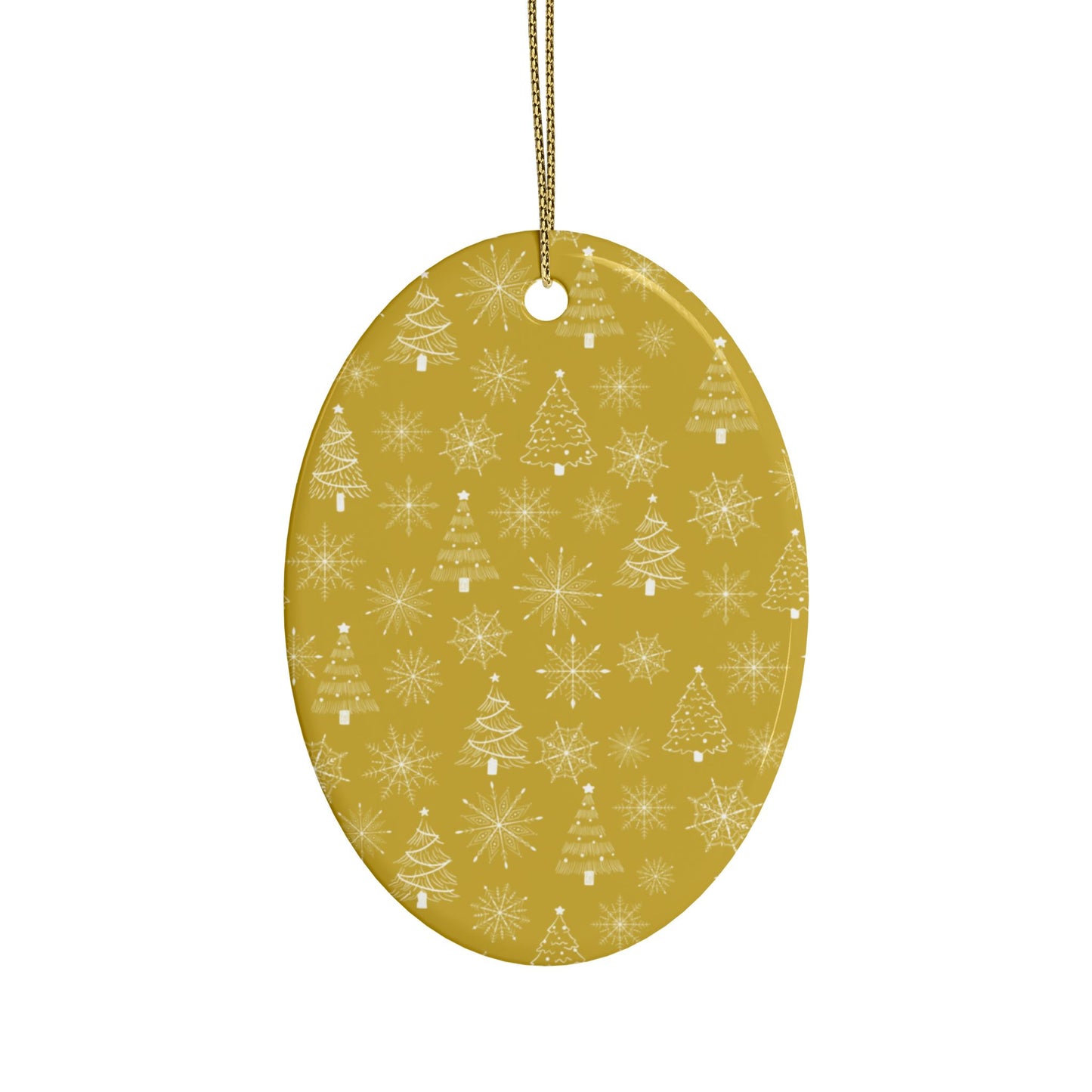 Heart-Shaped Ceramic Ornaments, Holiday Decor, Christmas Tree Ornaments, Unique Gift, Festive Home Decoration
