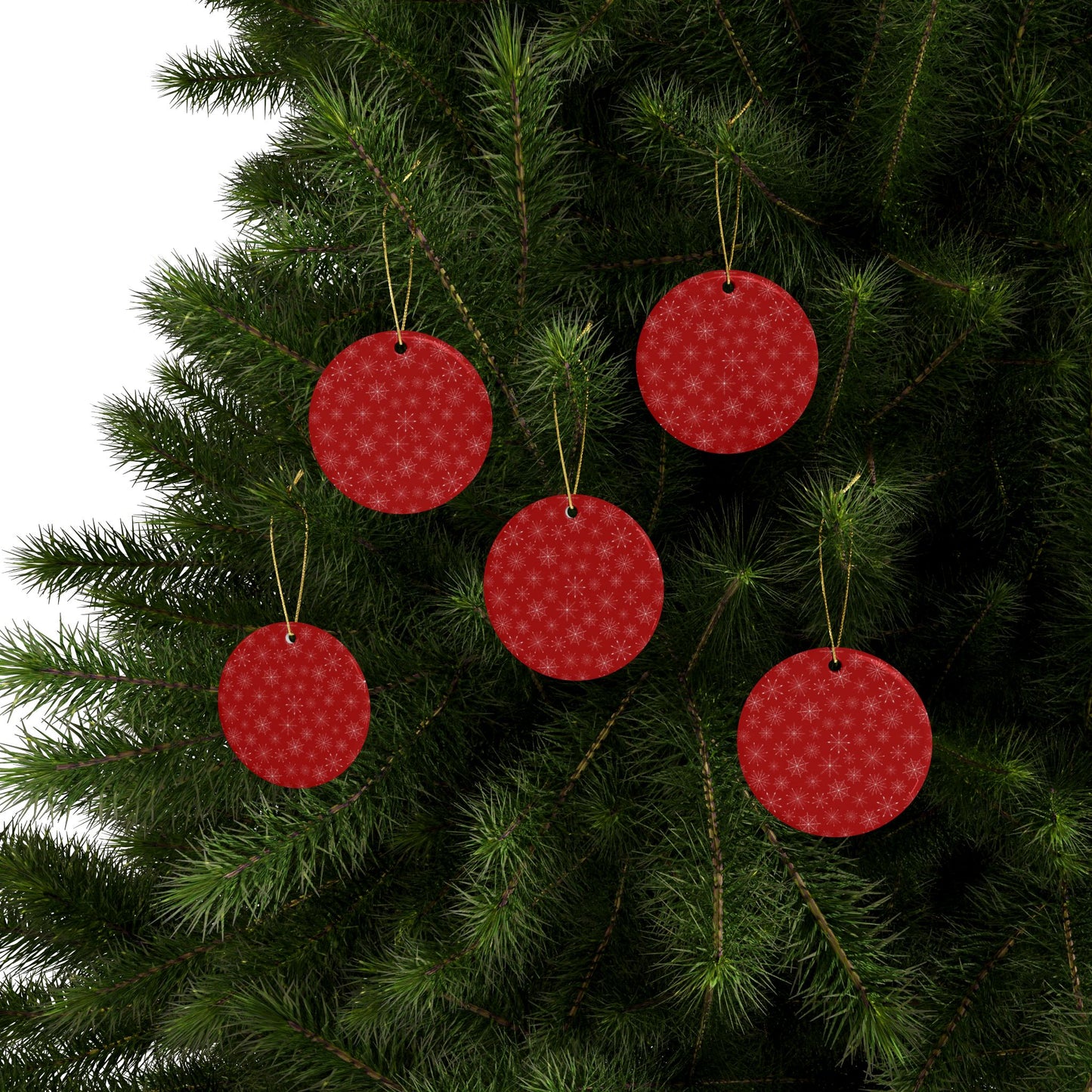 Festive Heart Ceramic Ornaments, Holiday Decorations, Christmas Gifts, Tree Ornaments, Cozy Winter Decor