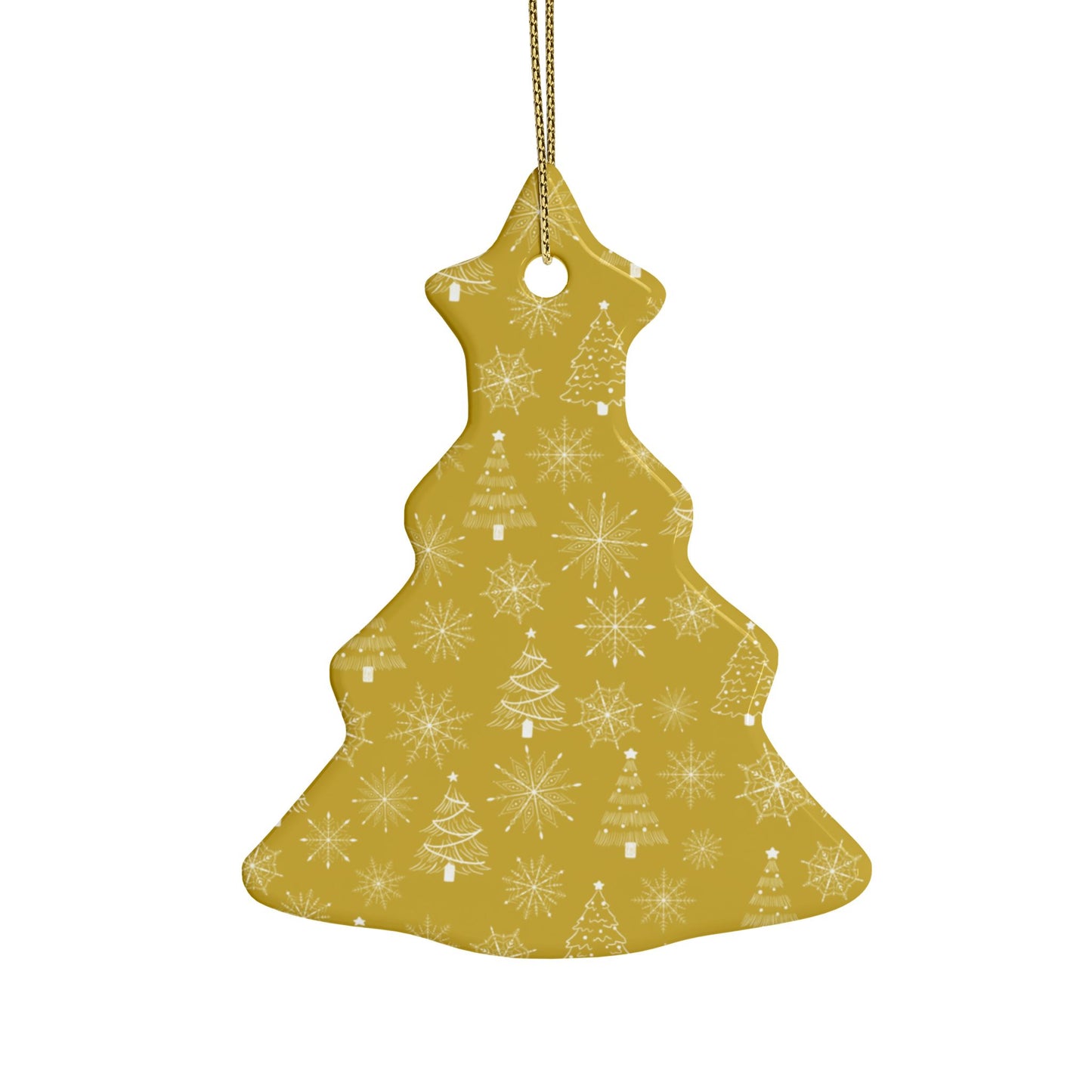 Heart-Shaped Ceramic Ornaments, Holiday Decor, Christmas Tree Ornaments, Unique Gift, Festive Home Decoration
