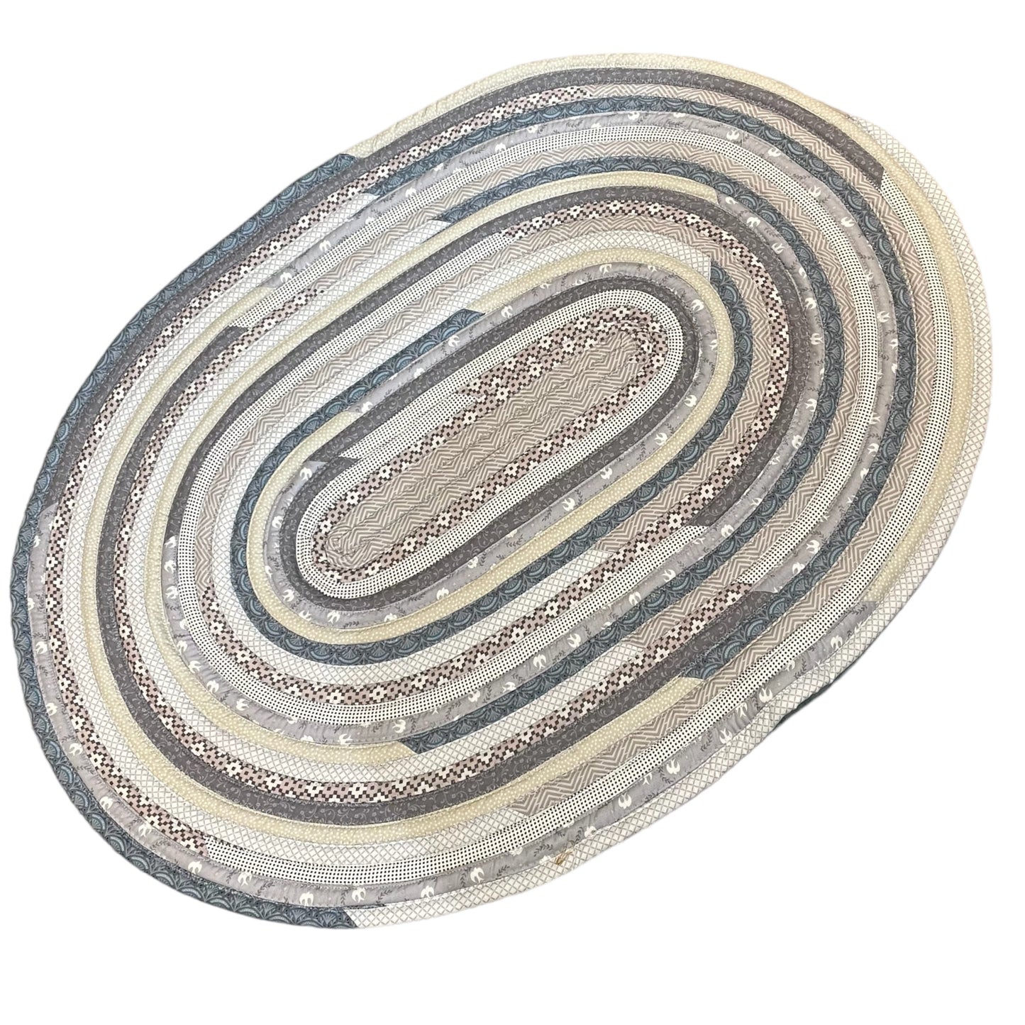 Grey Toned Modern Farmhouse Kitchen Sink Accent Rug