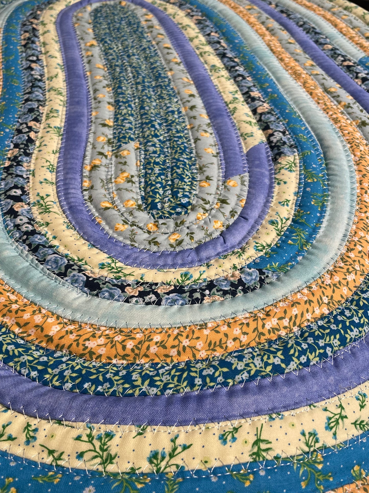 Floral Kitchen Accent Rug Washable Cotton Kitchen Rug