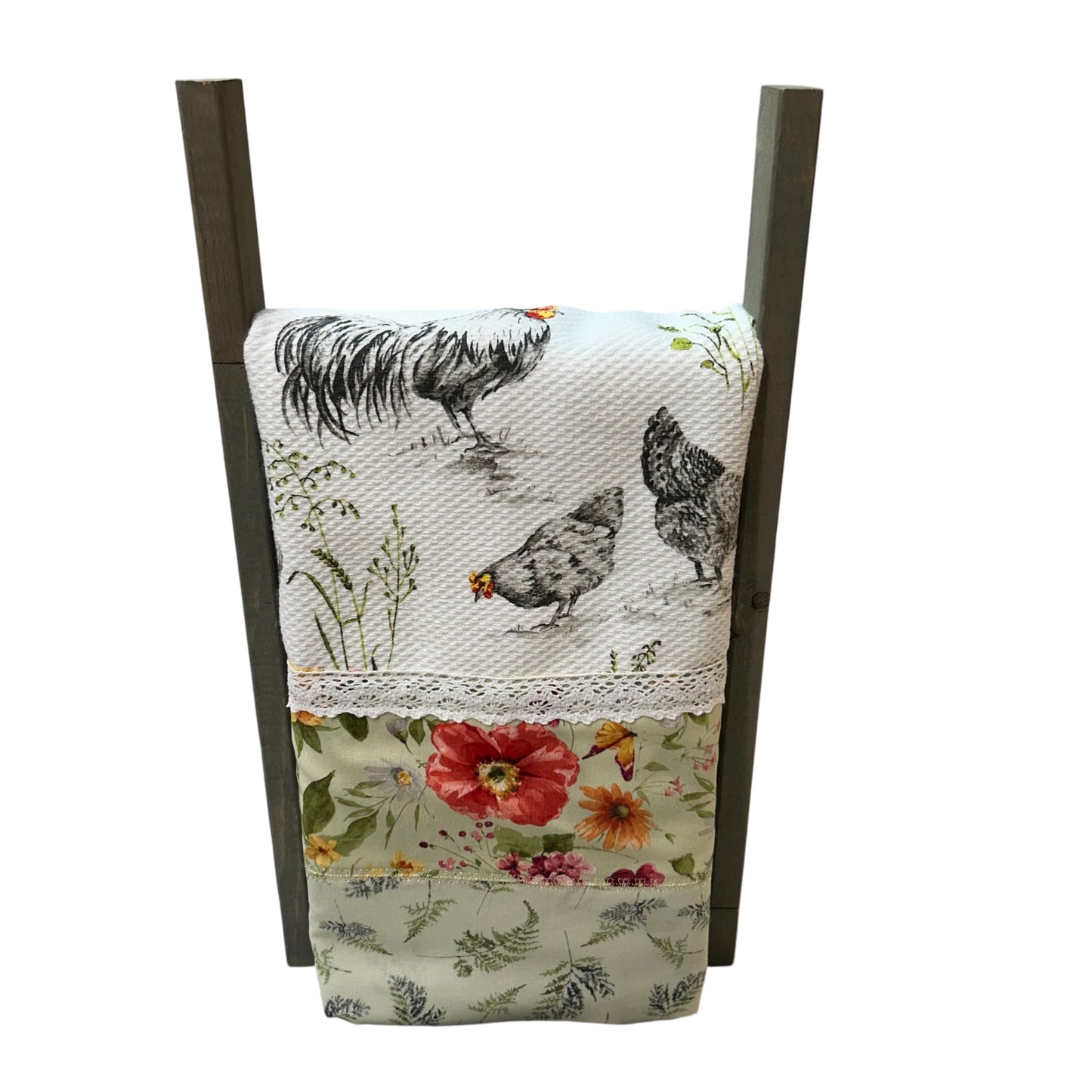 Farmhouse Chicken Dish Towel