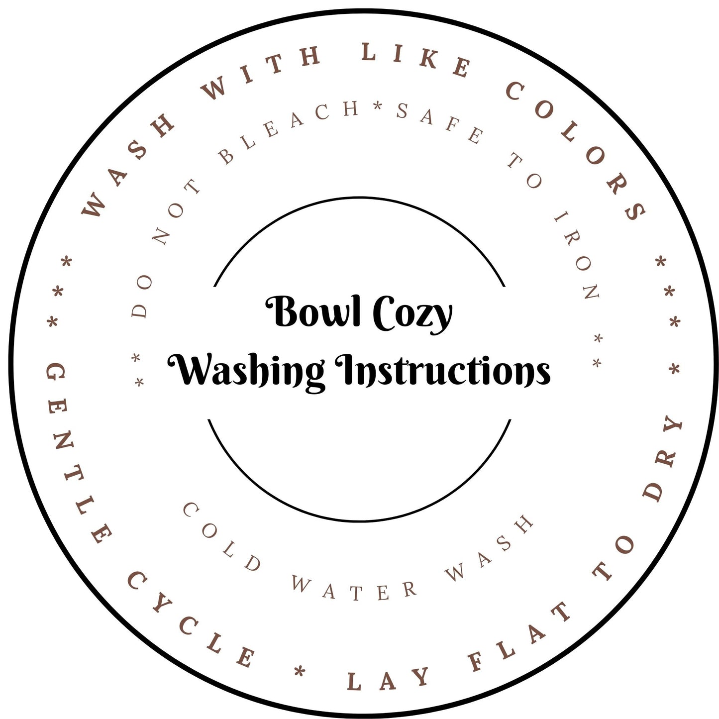 Grey Cotton Soup Bowl Cozy - Reversible and Hand-Crafted in Canada