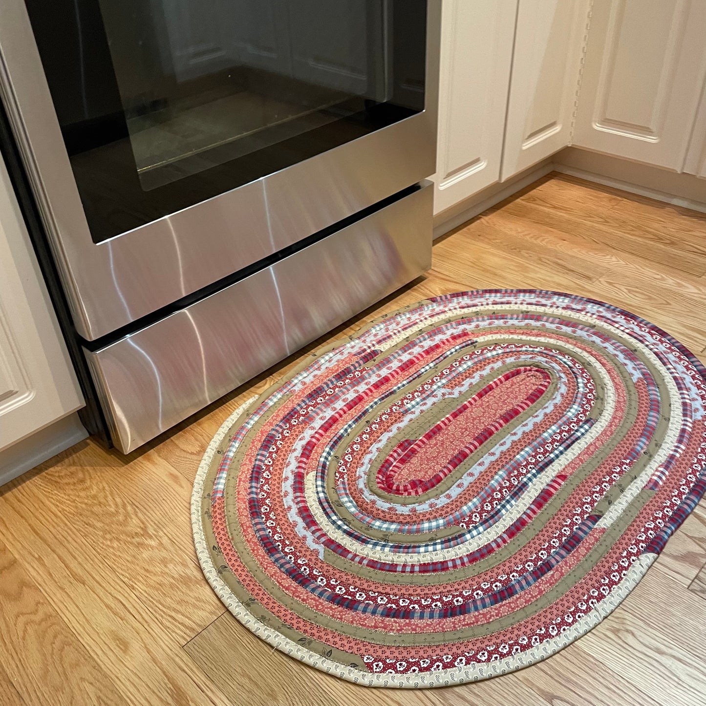 Cute Farmhouse Kitchen Sink Rug Washable Cotton Rug For Decorating
