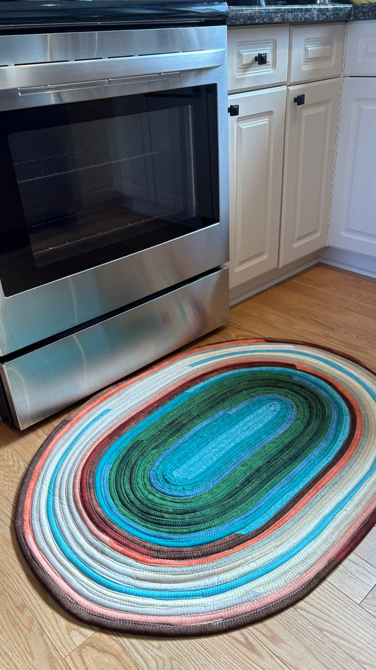 Santa Fe Sunset Jelly Roll Rug