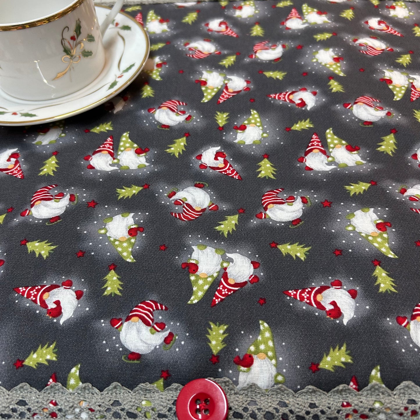 Christmas Gnome Dish Drying Mat