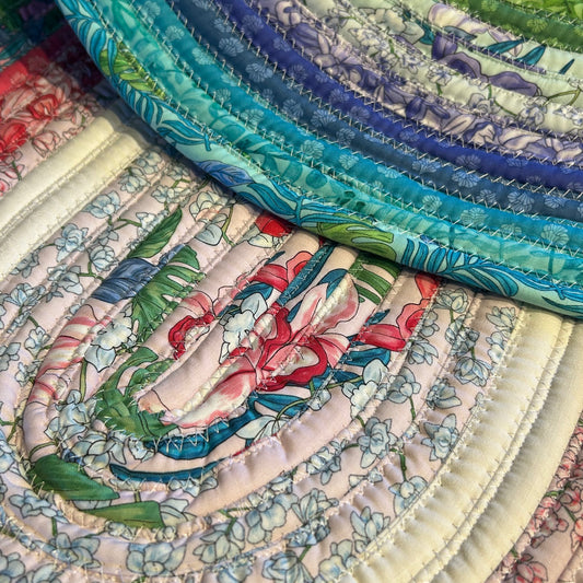 Island Print Jelly Roll Rug ~ Made in Canada