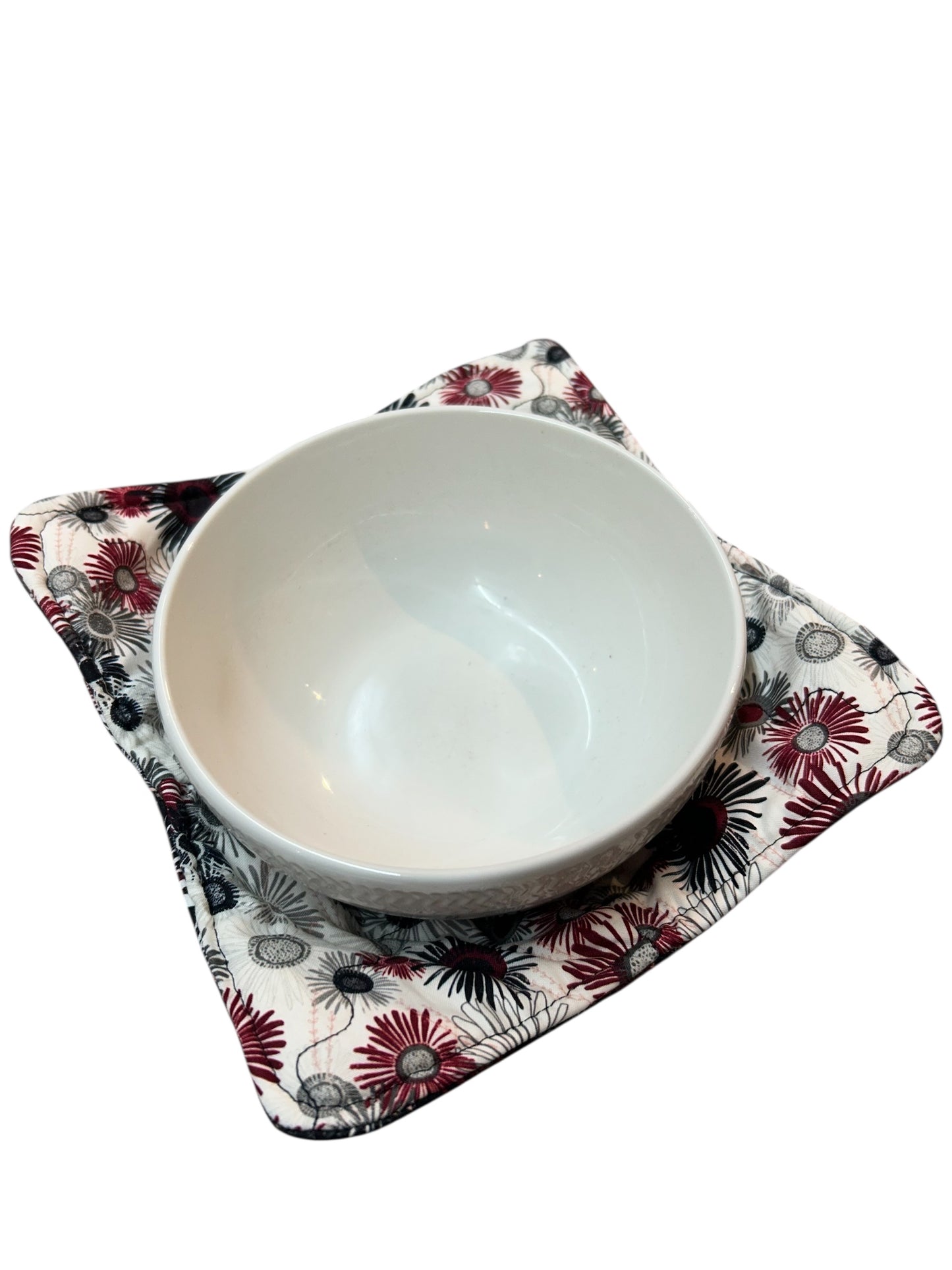 Black & Red Soup Bowl Cozy