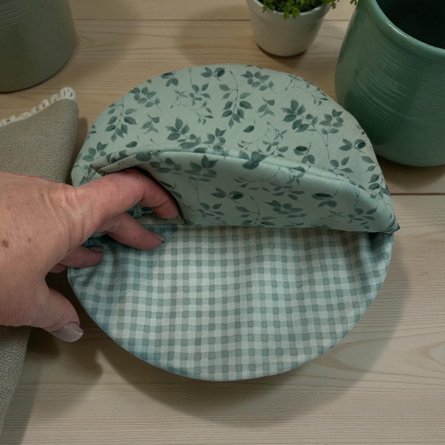 Bun Warming Bag | Tortilla Warming Bag | Microwave Potato Bag