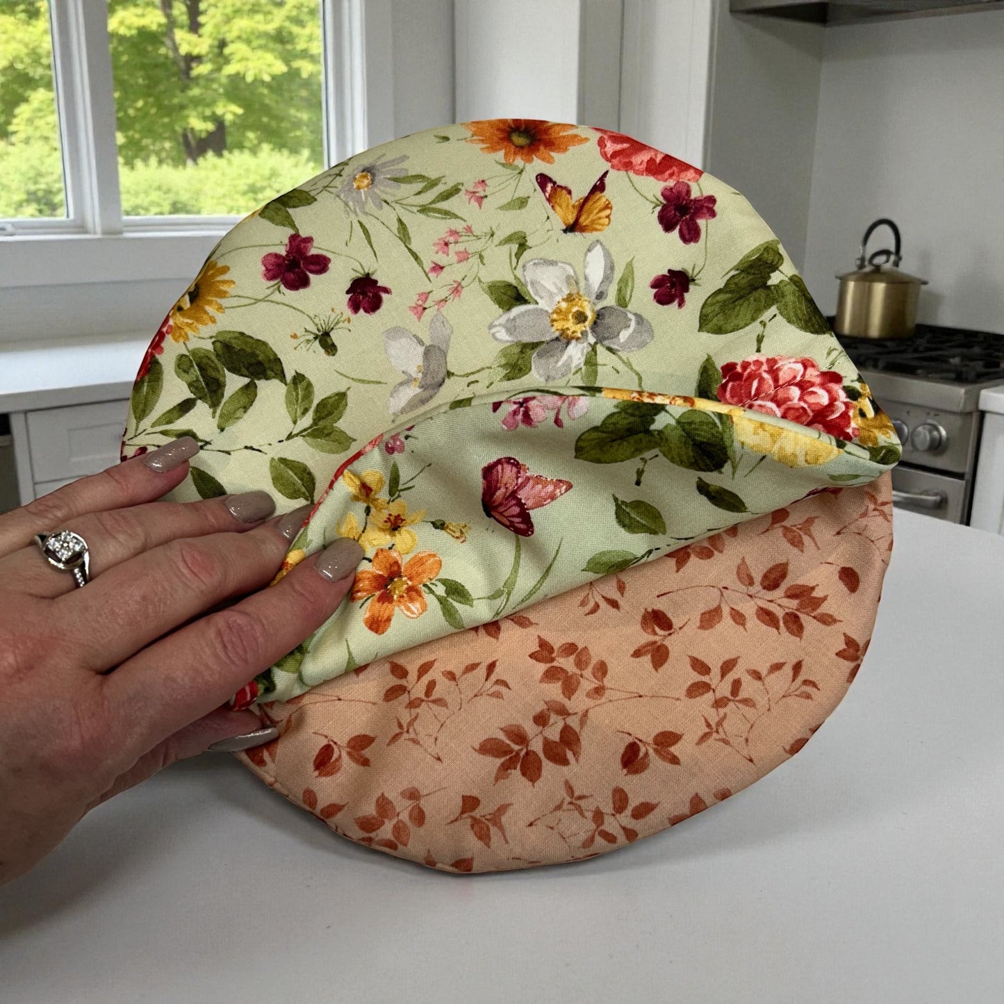 Bun Warming Bag | Tortilla Warming Bag | Microwave Potato Bag