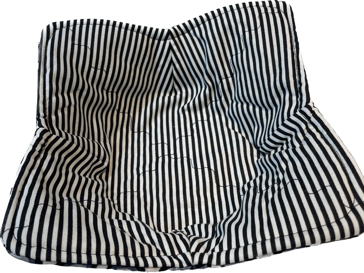 Soup Bowl Cozy Black and White Reversible Hot Soup Bowl Hug For Microwave Soup Bowl Cozy