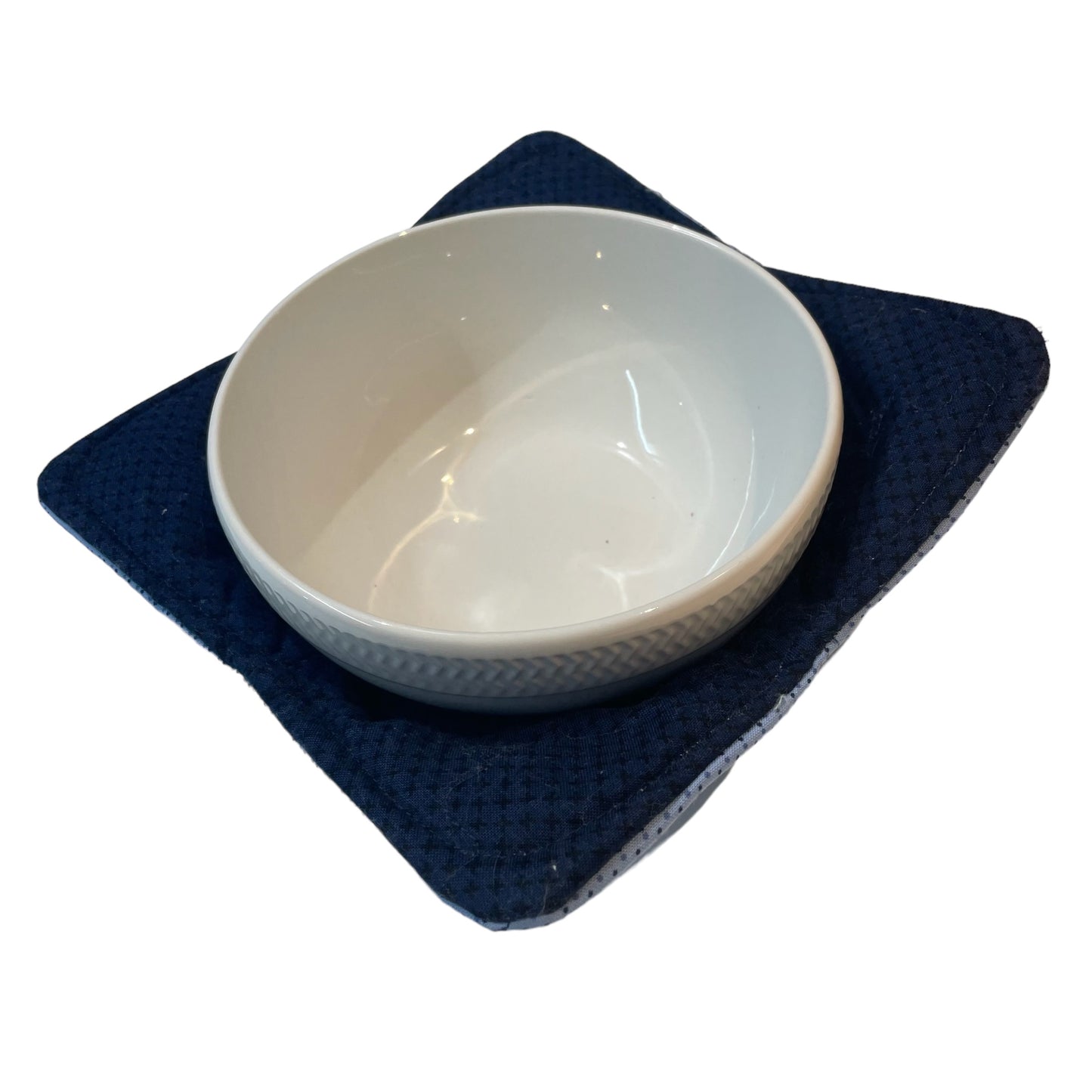 Soup Bowl Cozy Blue Microwave Soup Cozy For Hot Soup Pad