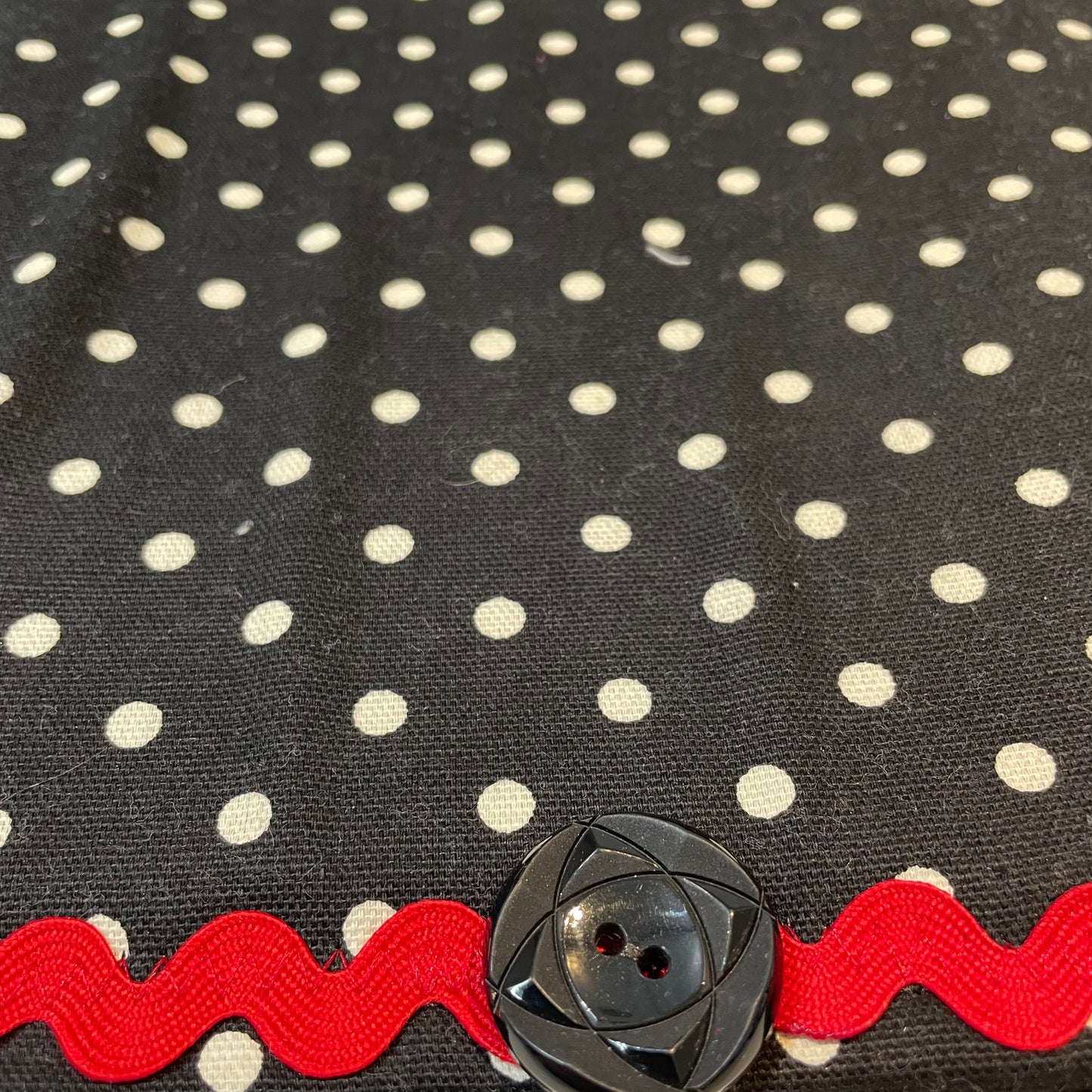 Black and White Kitchen Dish Drying Mat For Kitchen Sink Vintage Polka Dot Drying Mat For Kitchen