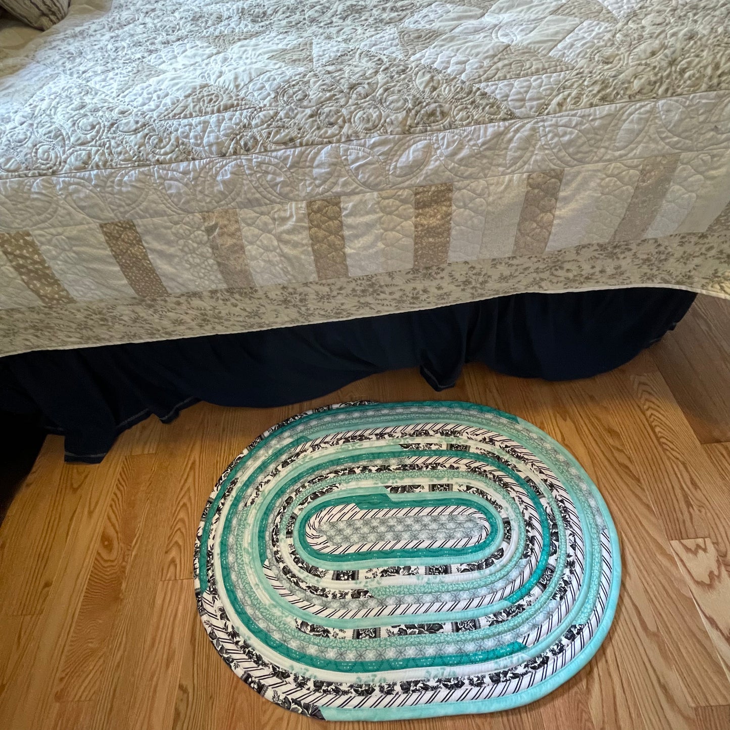 Teal Kitchen Accent Rug For Sink Vanity Rug Or Bathmat
