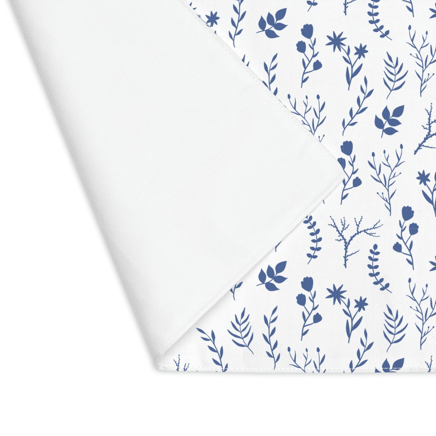 Blue Floral Kitchen Table Placemat