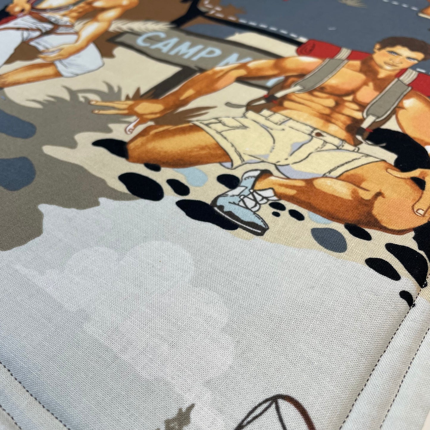 Camping Dish Drying Mat. Glamper Kitchen Dish Mat. RV Kitchen Drying Mat - Home Stitchery Decor