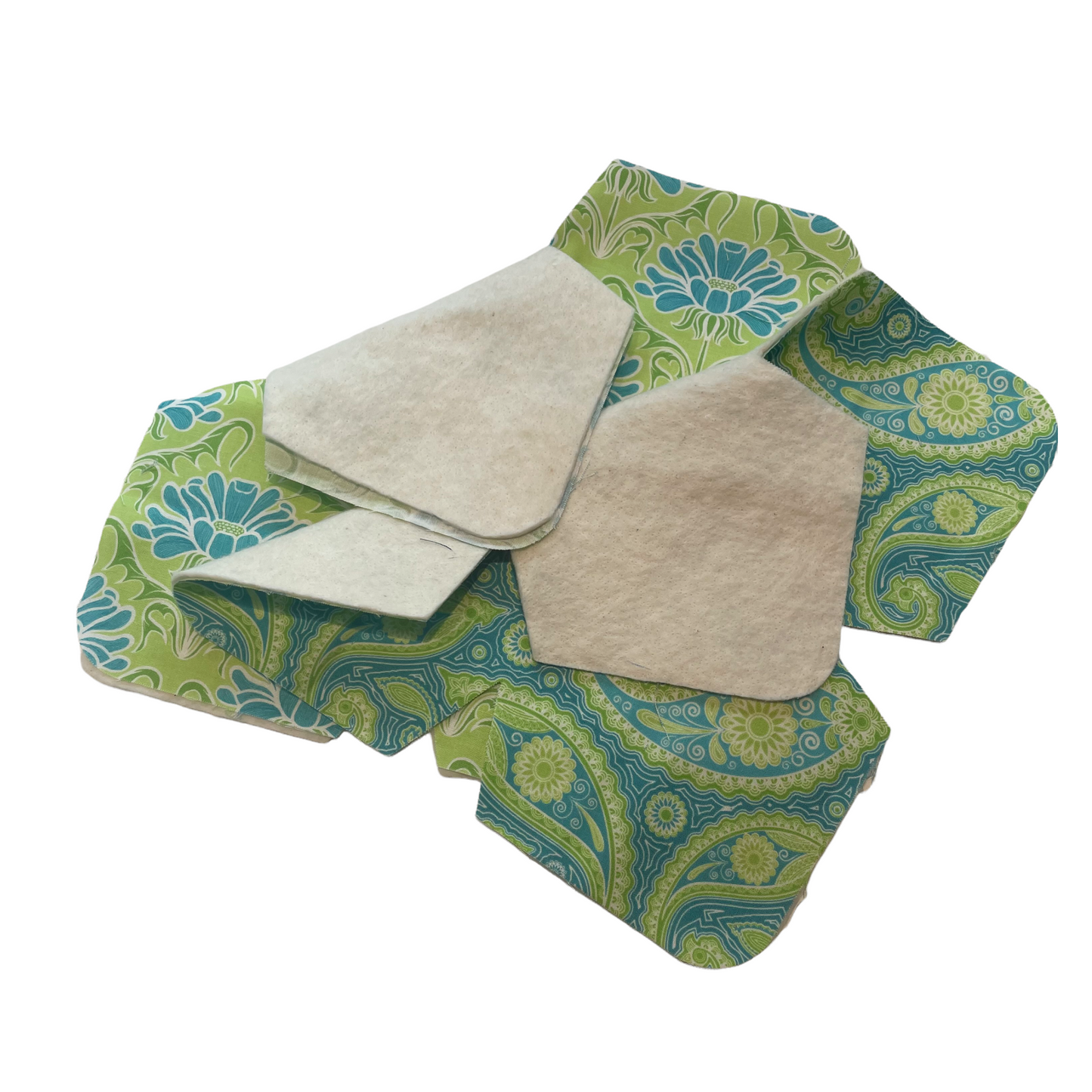 Easy beginner Microwave Soup Bowl Cozy Sewing Kit. Green and Teal Soup Cozy Bowl Sewing Kit. Part of a collection of mix and match decor and kits. Shop your favorite kits and completed projects also for sale. Farmhouse decor from Home Stitchery Decor. Follow along on the Home Stitchery Decor YouTube Channel.