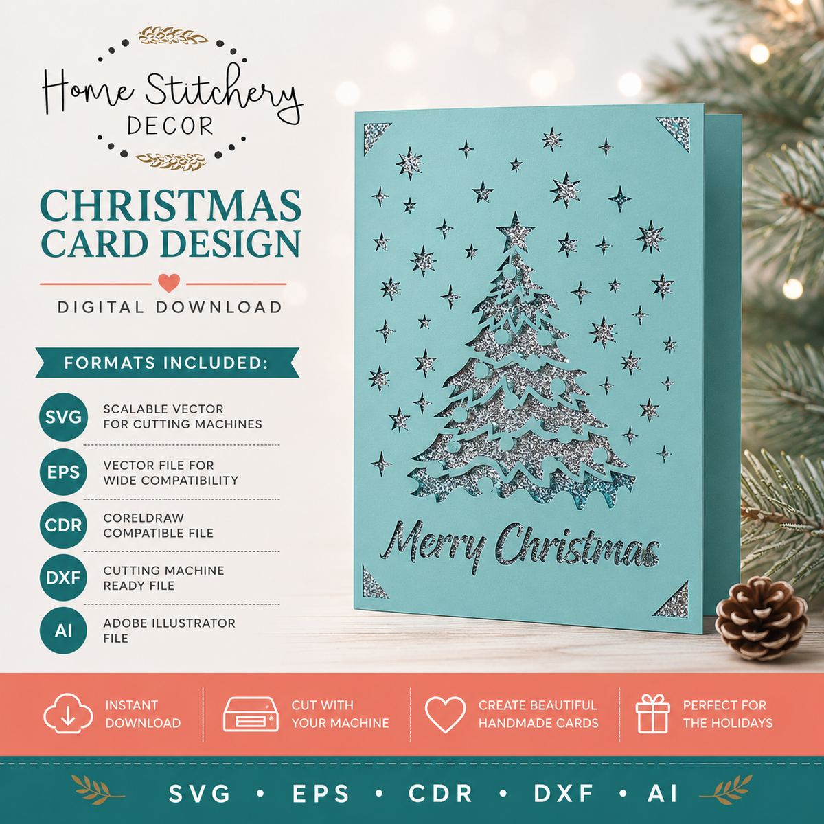 Christmas Card Digital Designs