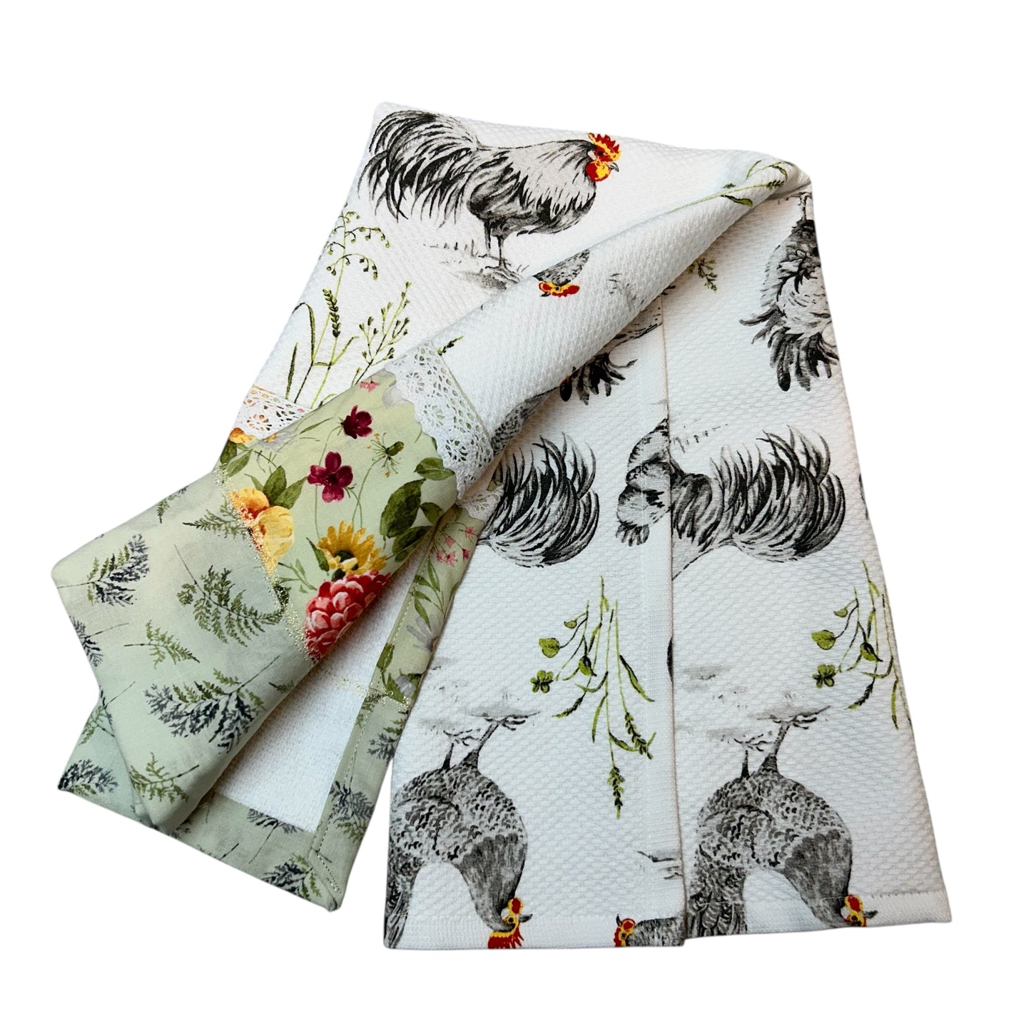Farmhouse Chicken Dish Towel