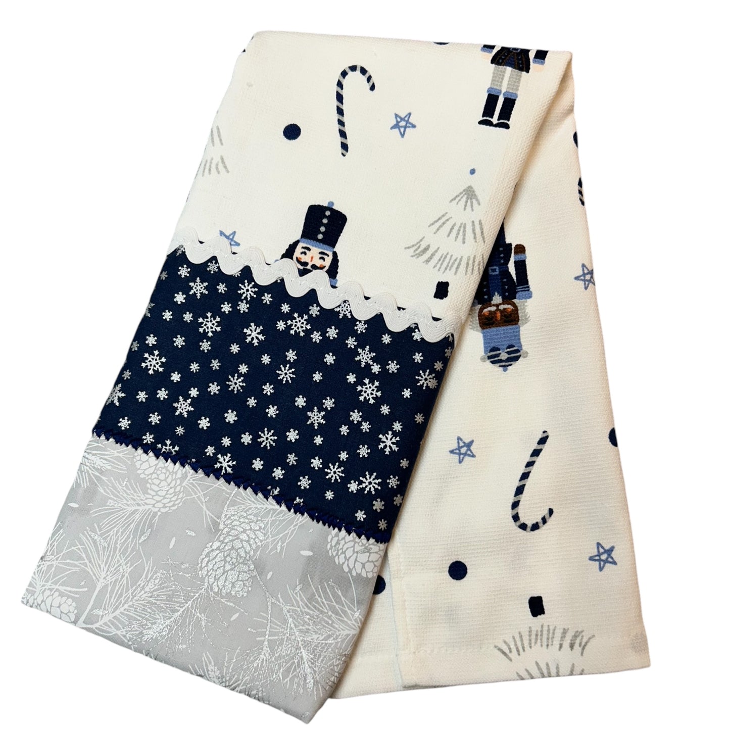 Toy Soldier Christmas Dish Towel