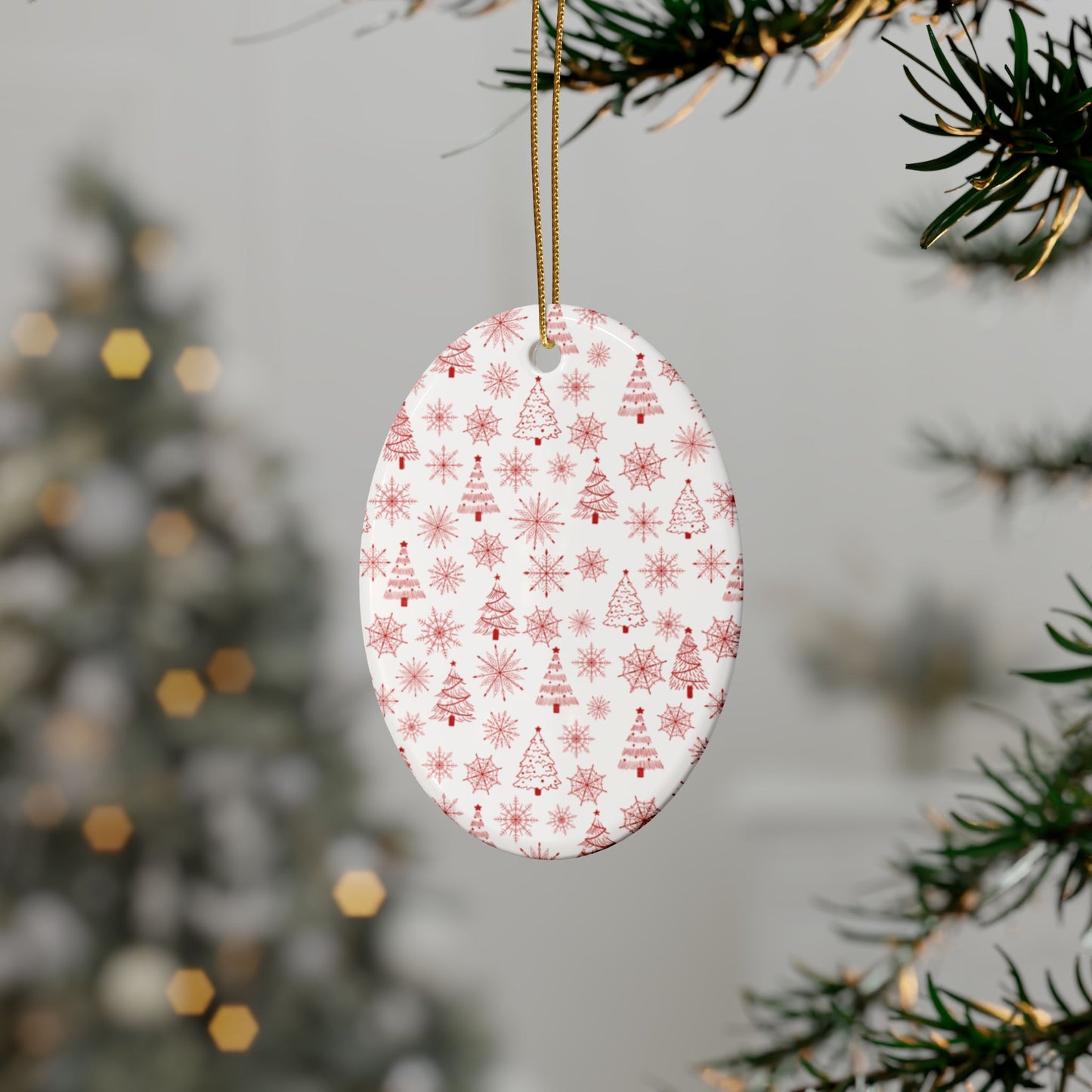 Heart-Shaped Holiday Ceramic Ornaments, Festive Tree Decorations, Customizable Gift, Christmas Decor, Unique Keepsakes, Seasonal Home [...]