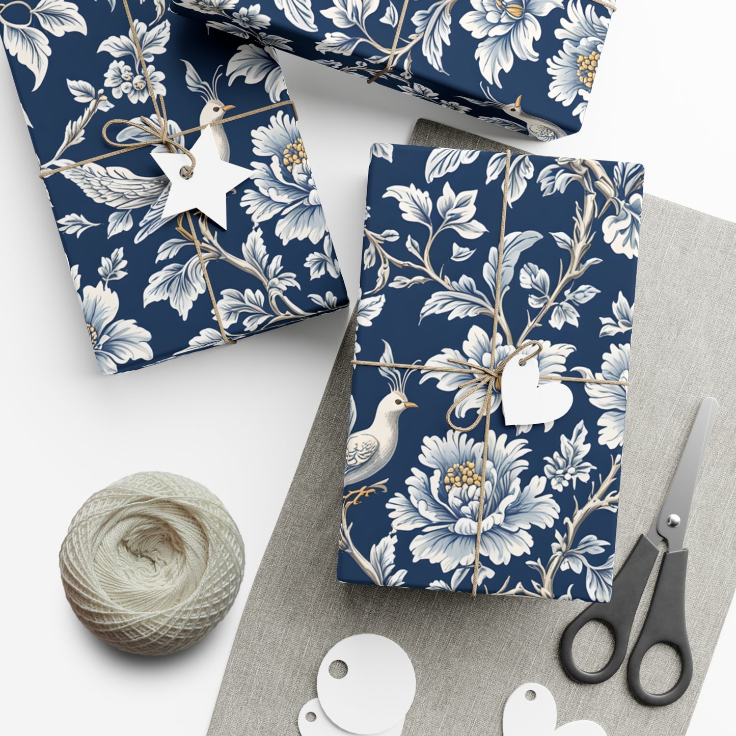 Elegant Floral Gift Wrap Papers for Any Occasion, Birthday, Wedding, Holiday, Eco-friendly Gift Packaging, Unique Present Wrapping