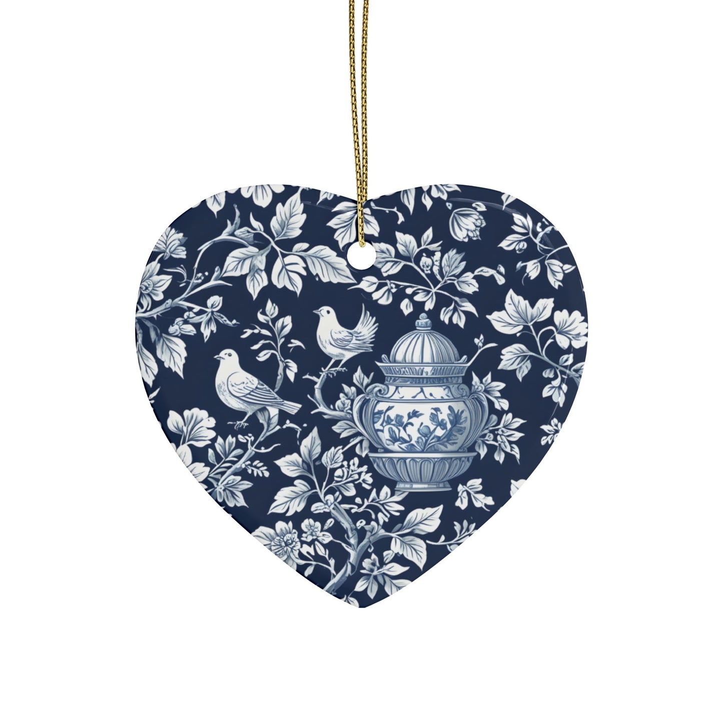 Elegant Ceramic Ornaments: Charming Home Decor, Seasonal Gifts, Wedding Favors, Holiday Decorations, Heart-Shaped Keepsakes