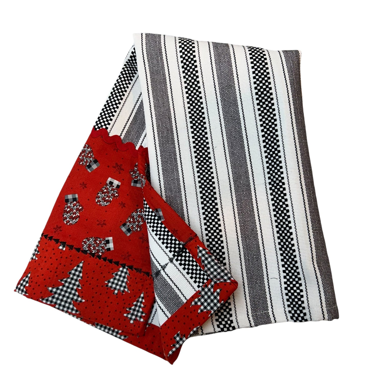 Christmas Mittens Dish Towel