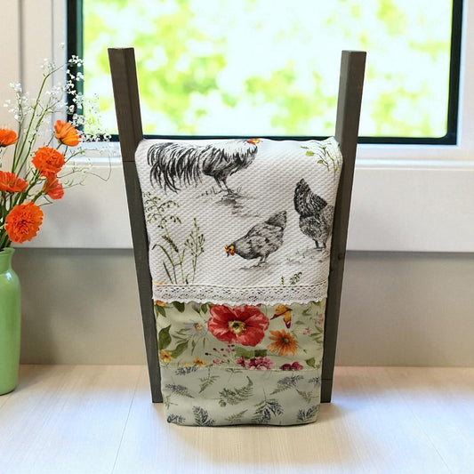 Farmhouse Chicken Dish Towel
