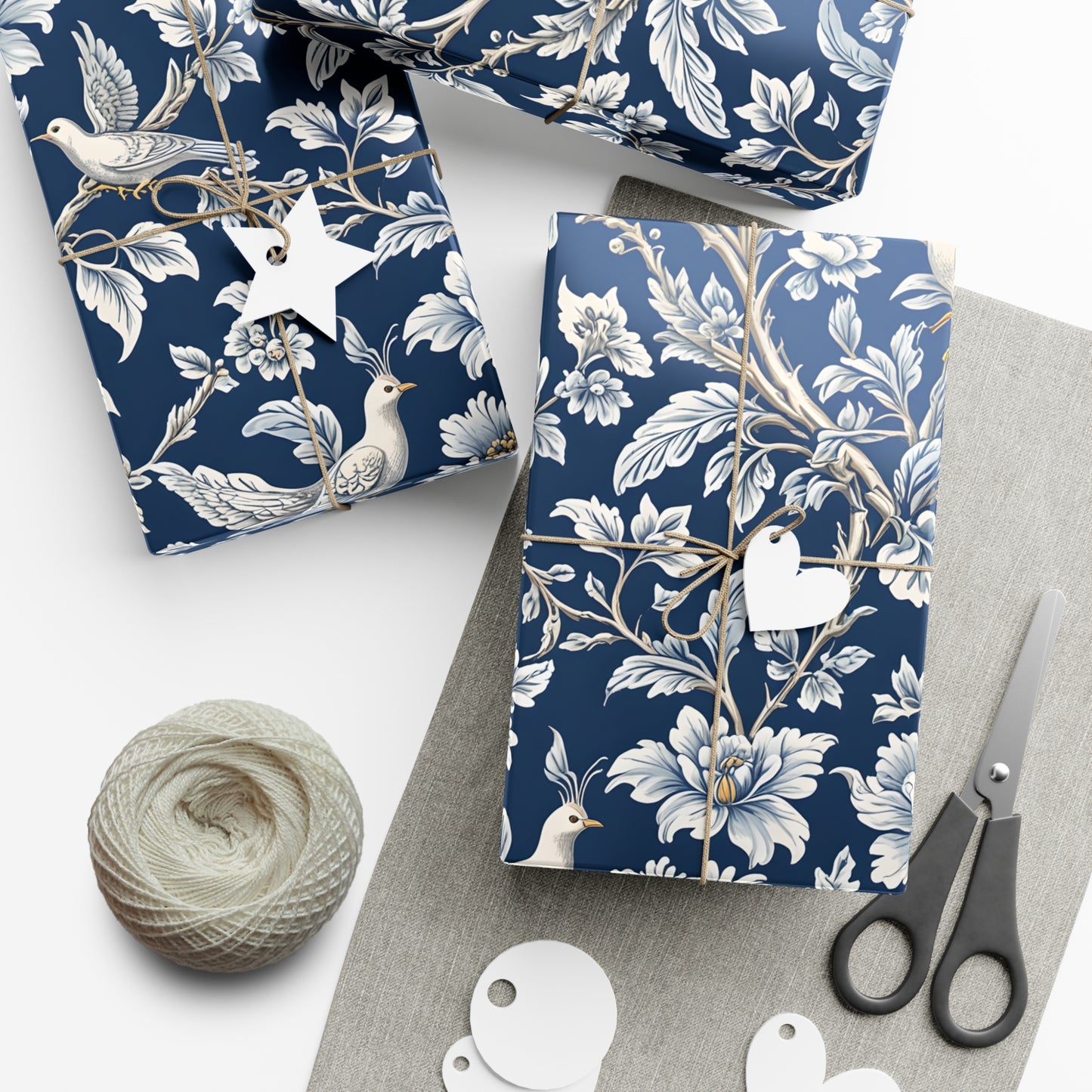 Elegant Floral Gift Wrap Papers for Any Occasion, Birthday, Wedding, Holiday, Eco-friendly Gift Packaging, Unique Present Wrapping