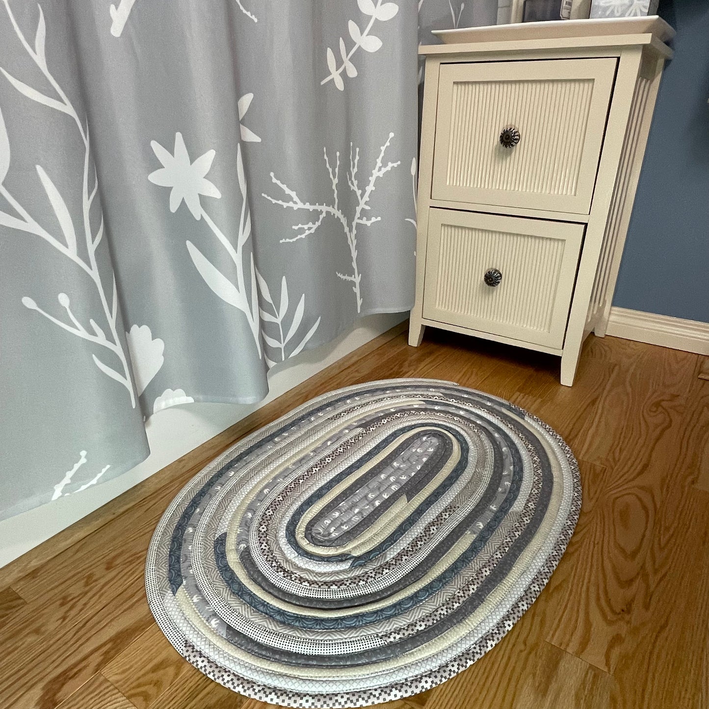 Grey Tones Kitchen Accent JellyRoll Rug