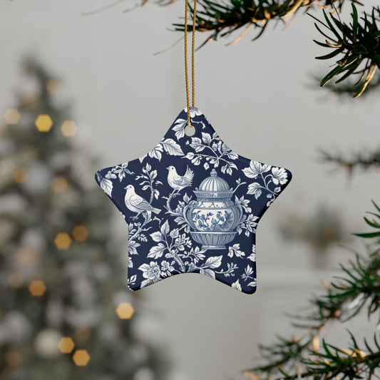 Elegant Ceramic Ornaments: Charming Home Decor, Seasonal Gifts, Wedding Favors, Holiday Decorations, Heart-Shaped Keepsakes