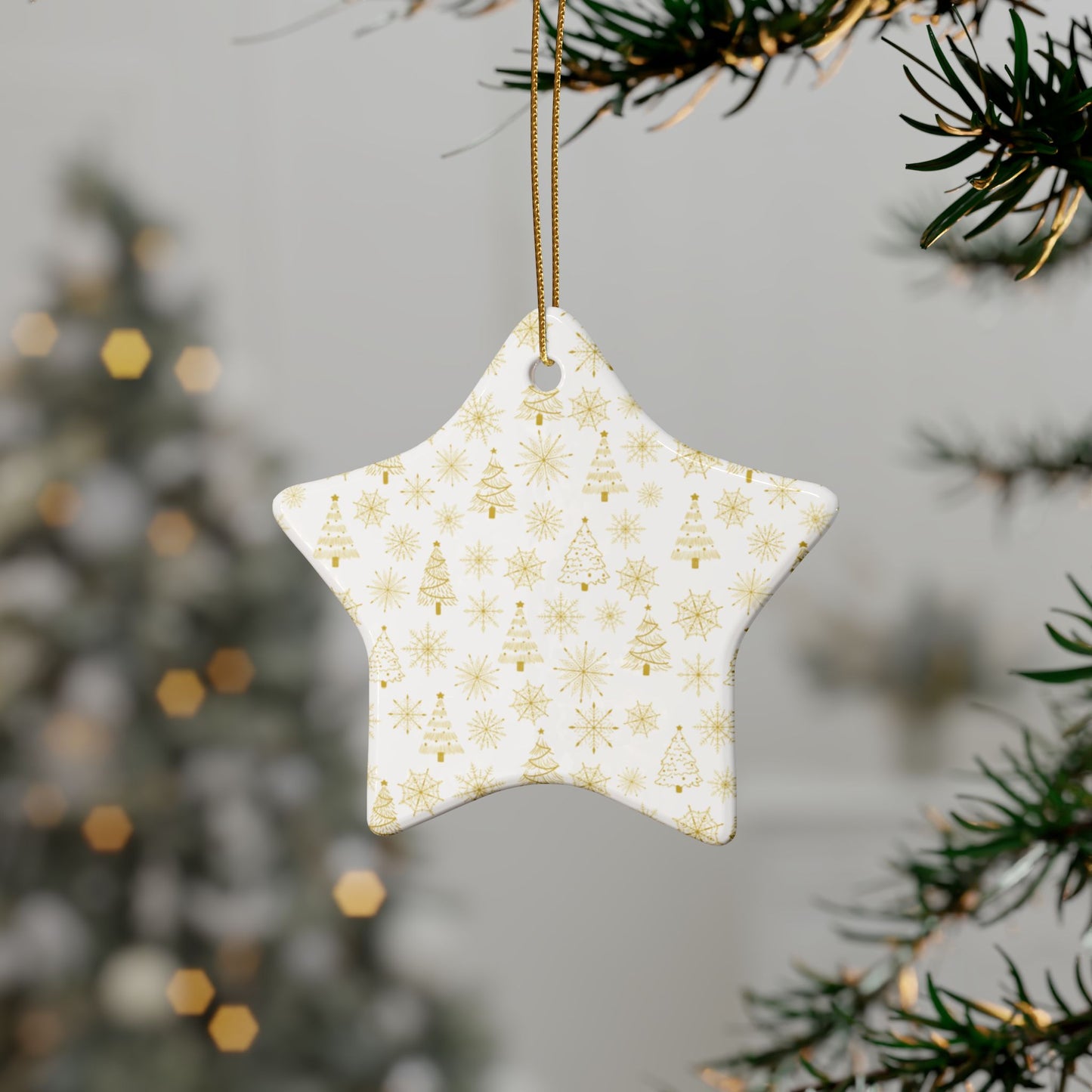 Heart-Shaped Ceramic Ornaments - Festive Holiday Decor, Personalized Gift, Christmas Tree Decoration, Winter Keepsakes, Home Ornament