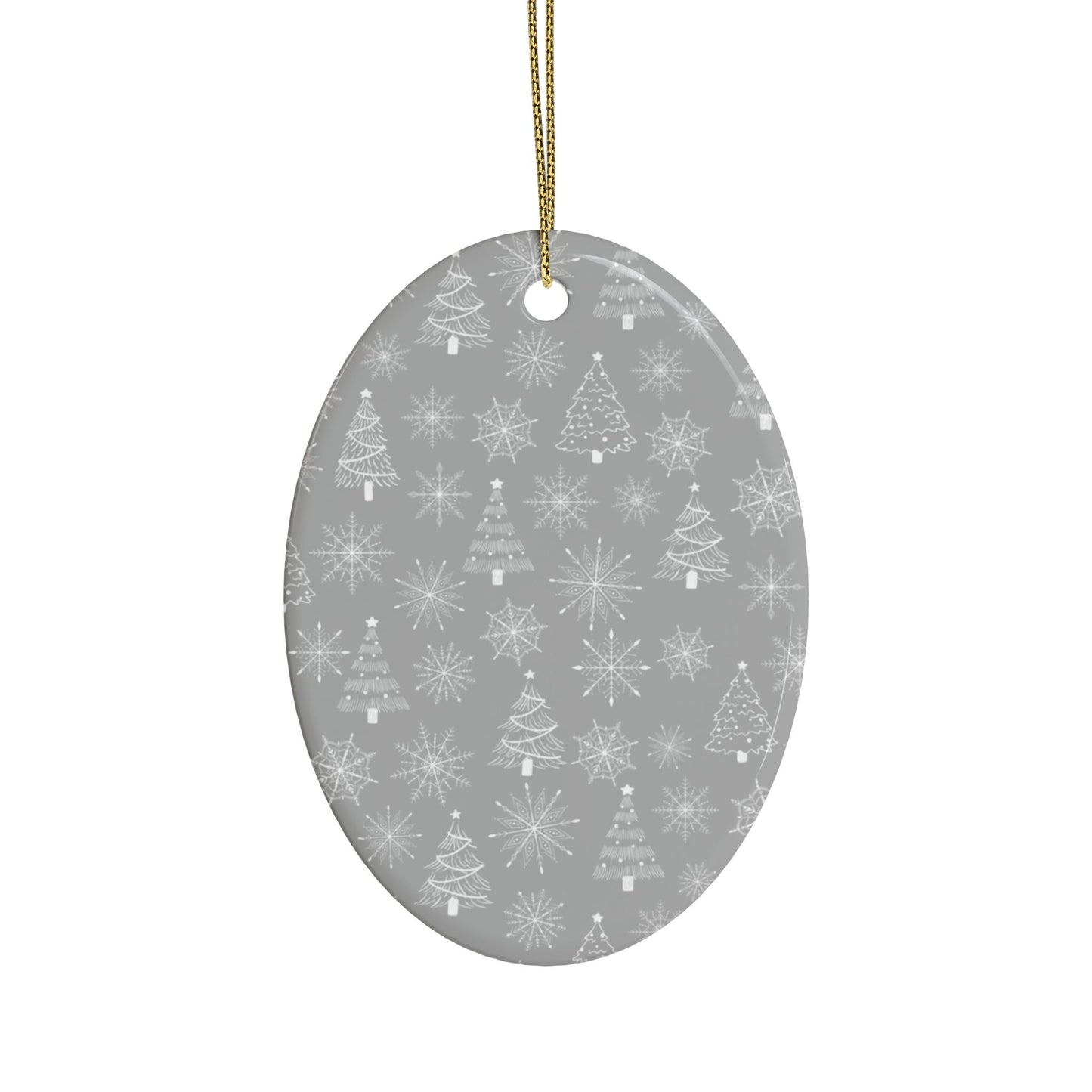 Ceramic Christmas Ornaments - Heart Shaped , Holiday Decor, Personalized Gift, Tree Decorations, Winter Celebrations, Unique Keepsake