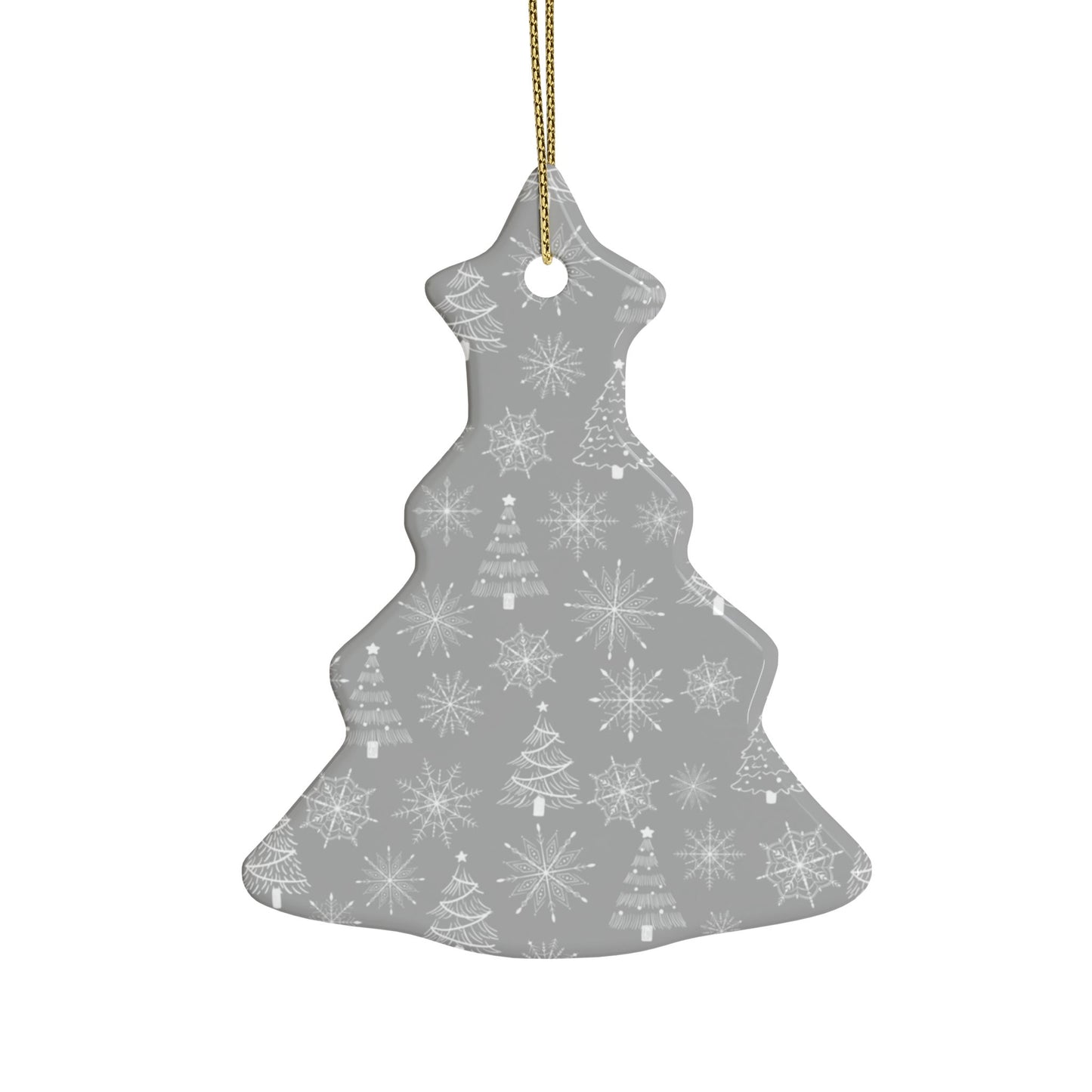 Ceramic Christmas Ornaments - Heart Shaped , Holiday Decor, Personalized Gift, Tree Decorations, Winter Celebrations, Unique Keepsake