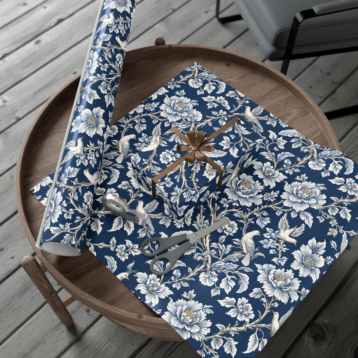 Elegant Floral Gift Wrap Papers for Any Occasion, Birthday, Wedding, Holiday, Eco-friendly Gift Packaging, Unique Present Wrapping