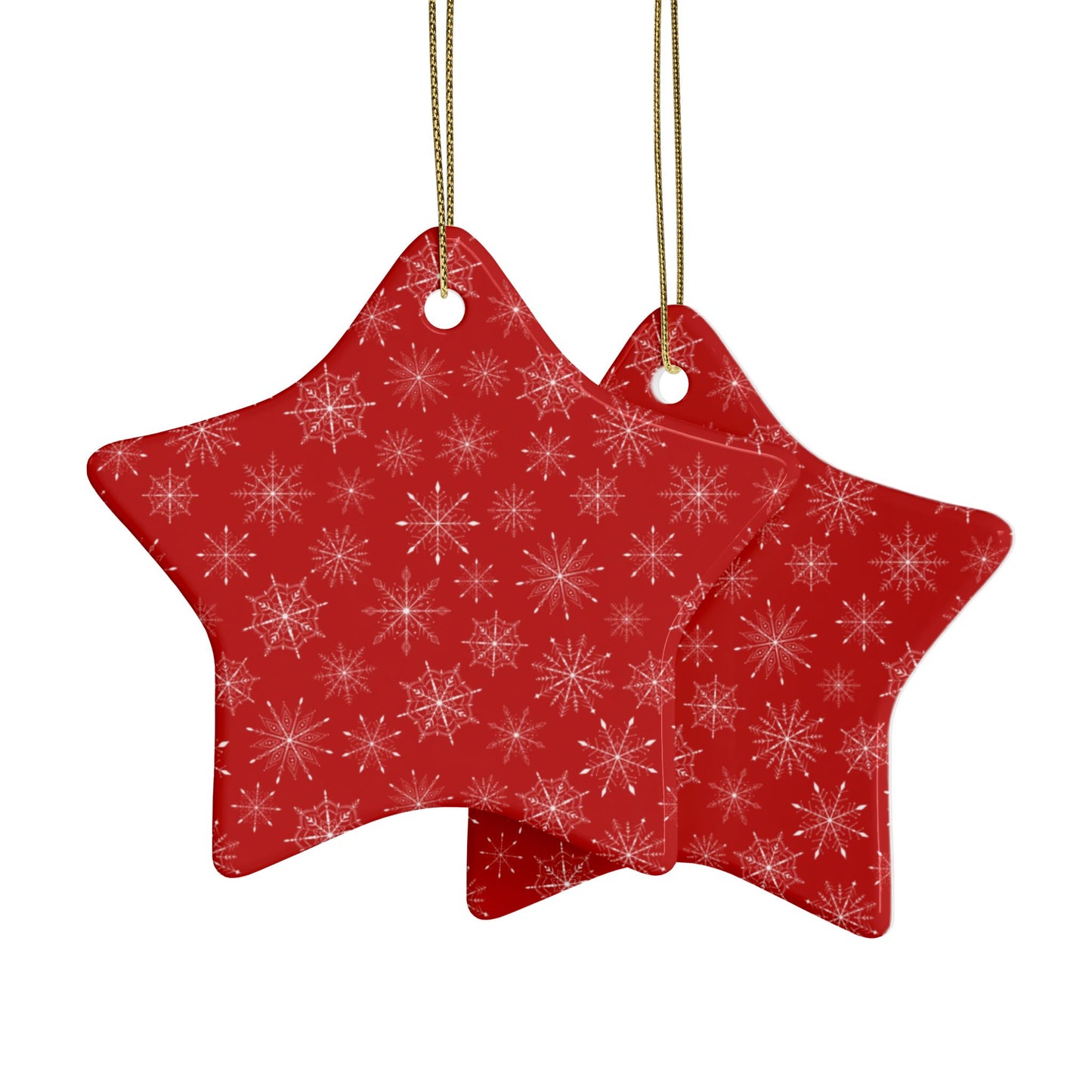 Festive Heart Ceramic Ornaments, Holiday Decorations, Christmas Gifts, Tree Ornaments, Cozy Winter Decor