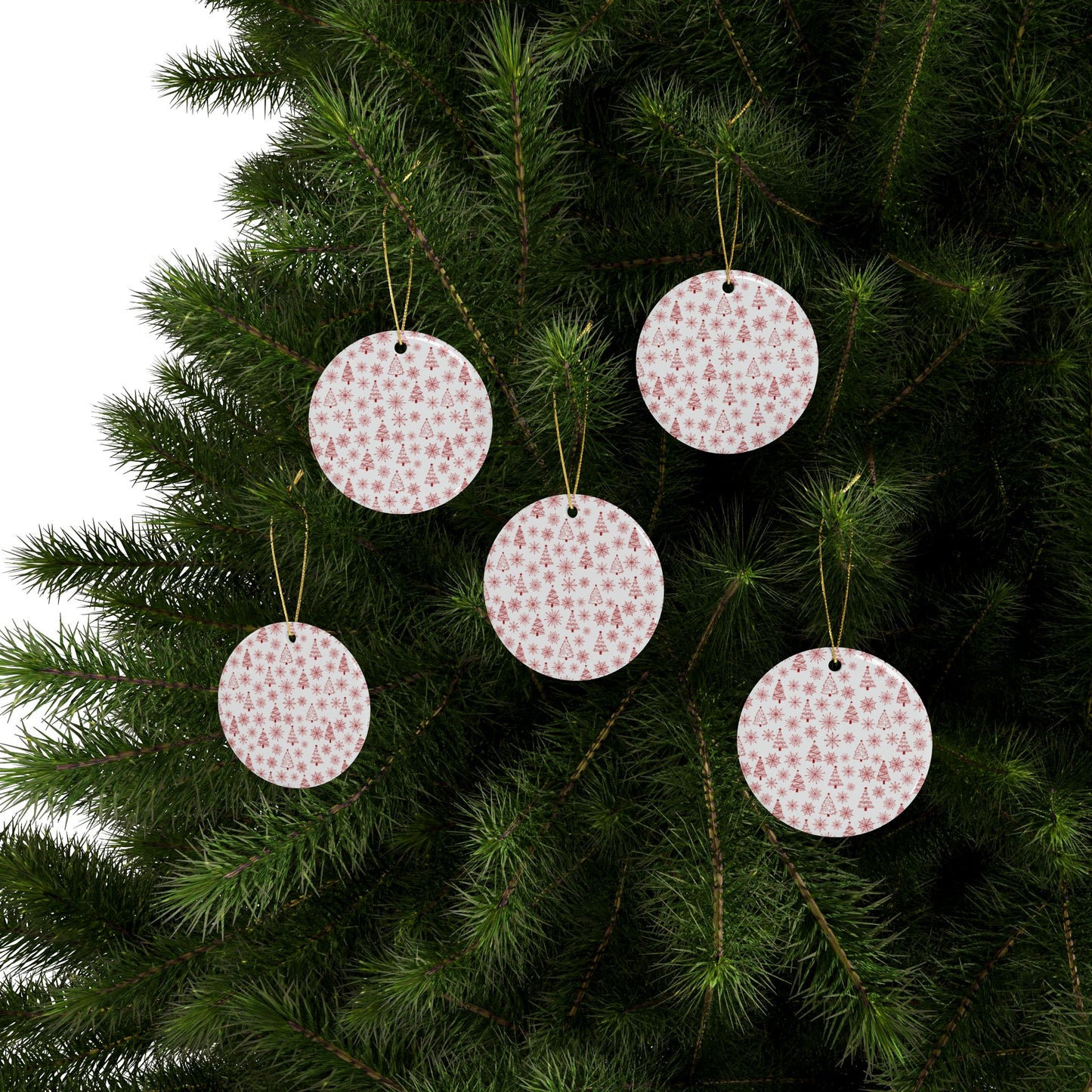 Heart-Shaped Holiday Ceramic Ornaments, Festive Tree Decorations, Customizable Gift, Christmas Decor, Unique Keepsakes, Seasonal Home [...]