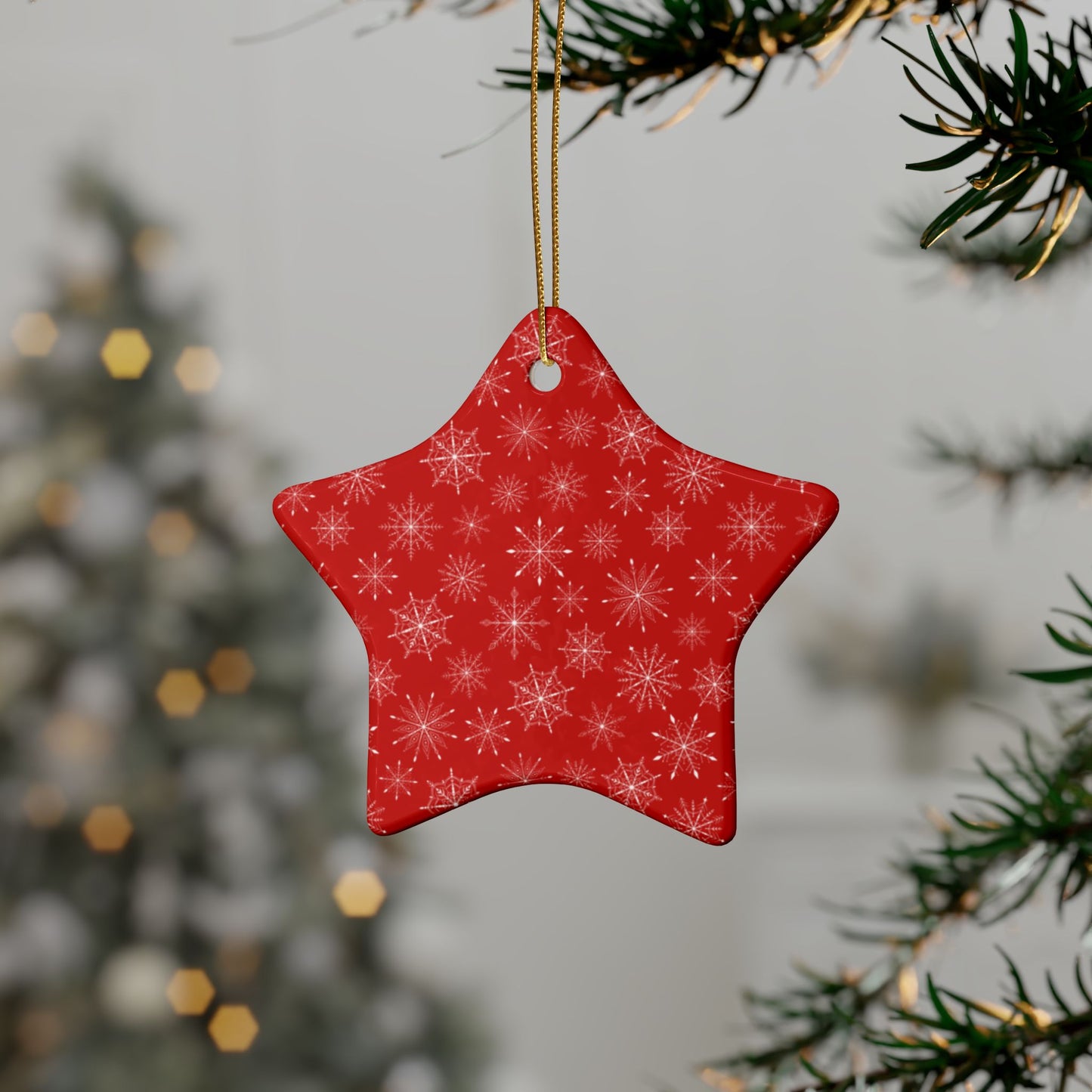 Festive Heart Ceramic Ornaments, Holiday Decorations, Christmas Gifts, Tree Ornaments, Cozy Winter Decor