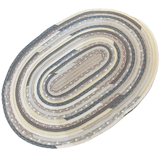 Grey Toned Modern Farmhouse Kitchen Sink Accent Rug