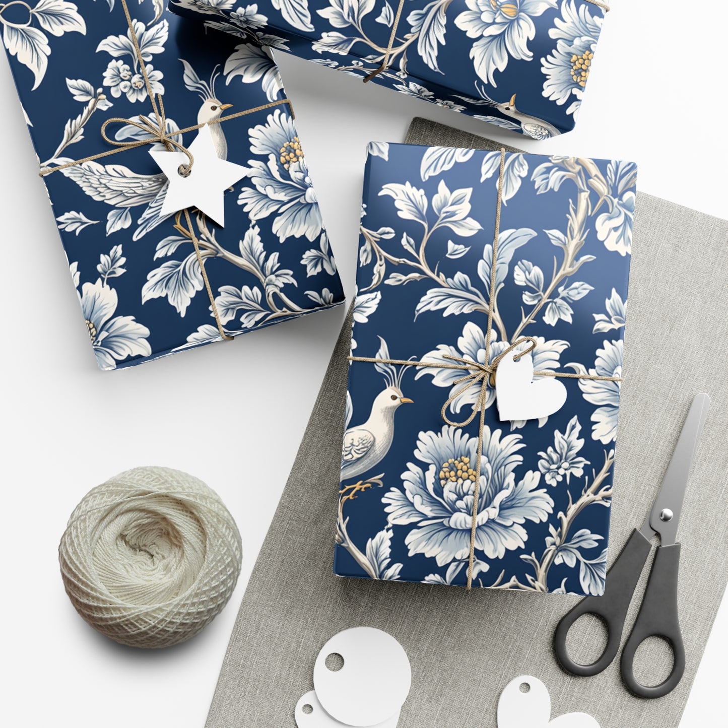 Elegant Floral Gift Wrap Papers for Any Occasion, Birthday, Wedding, Holiday, Eco-friendly Gift Packaging, Unique Present Wrapping