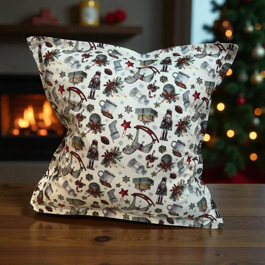 Nutcracker Cotton Pillow Sham - Insert sold separately