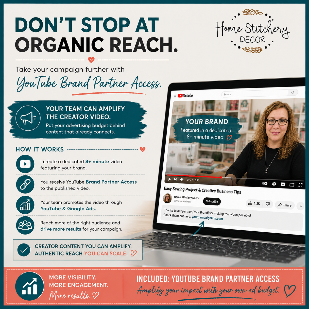 Dedicated YouTube Brand Feature