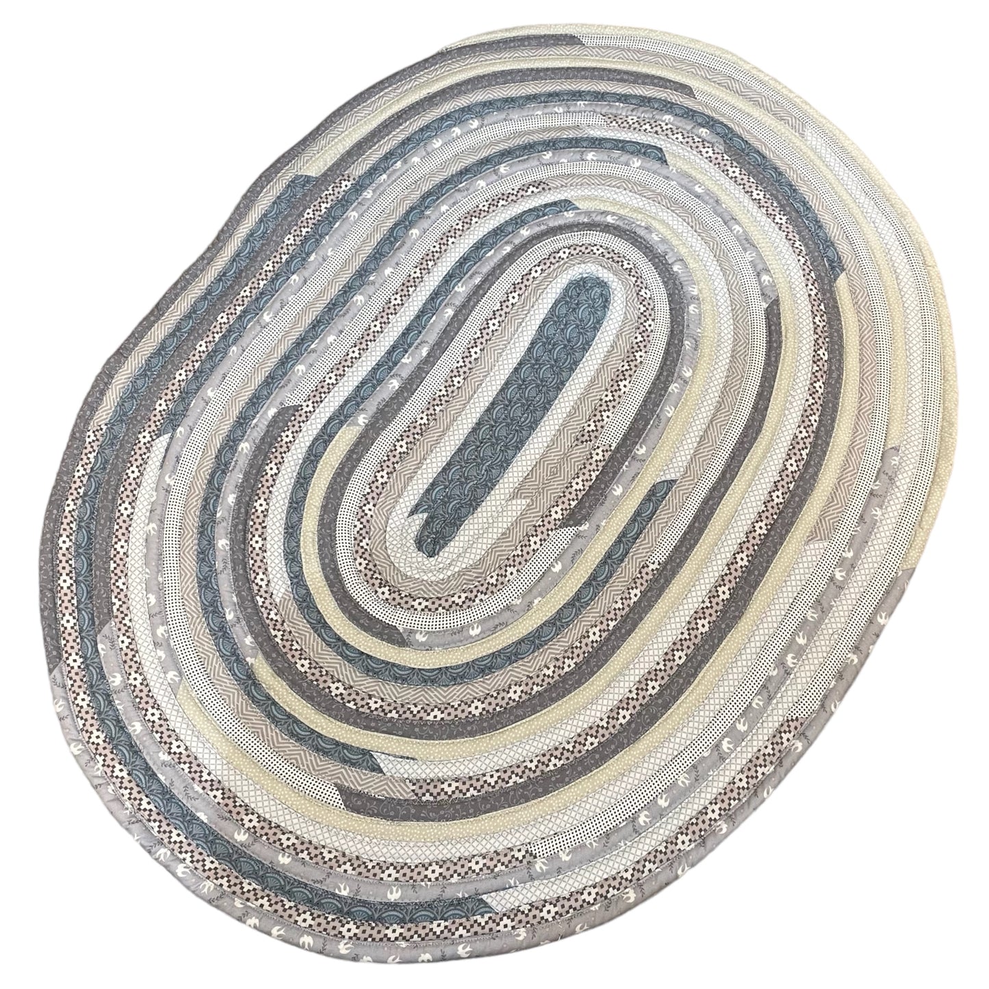 Grey Modern Farmhouse Kitchen Sink Rug, Vaniety Rug, Washable Cotton Rug