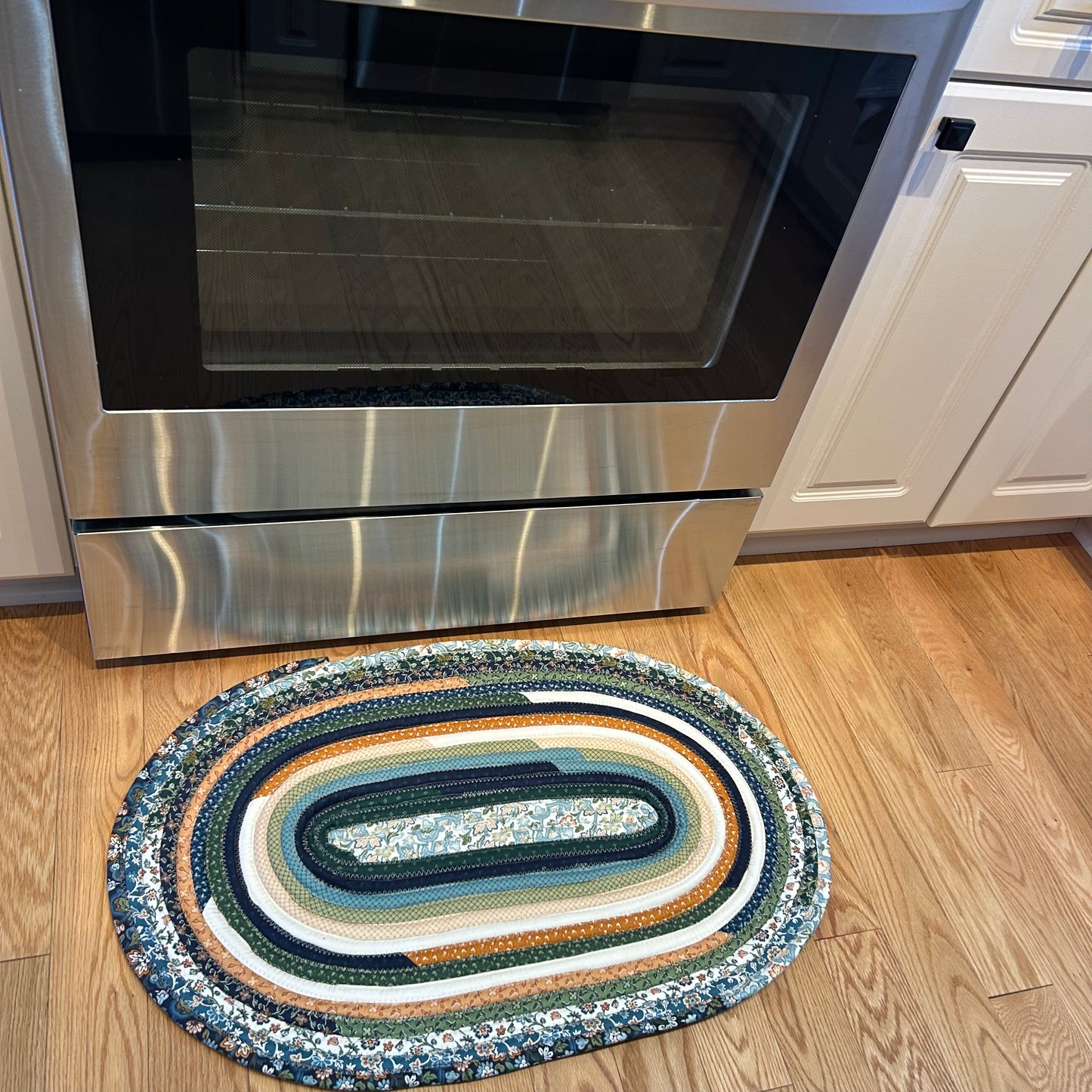 Craftsman Style Jelly Roll Rug