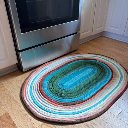 Santa Fe Sunset Jelly Roll Rug