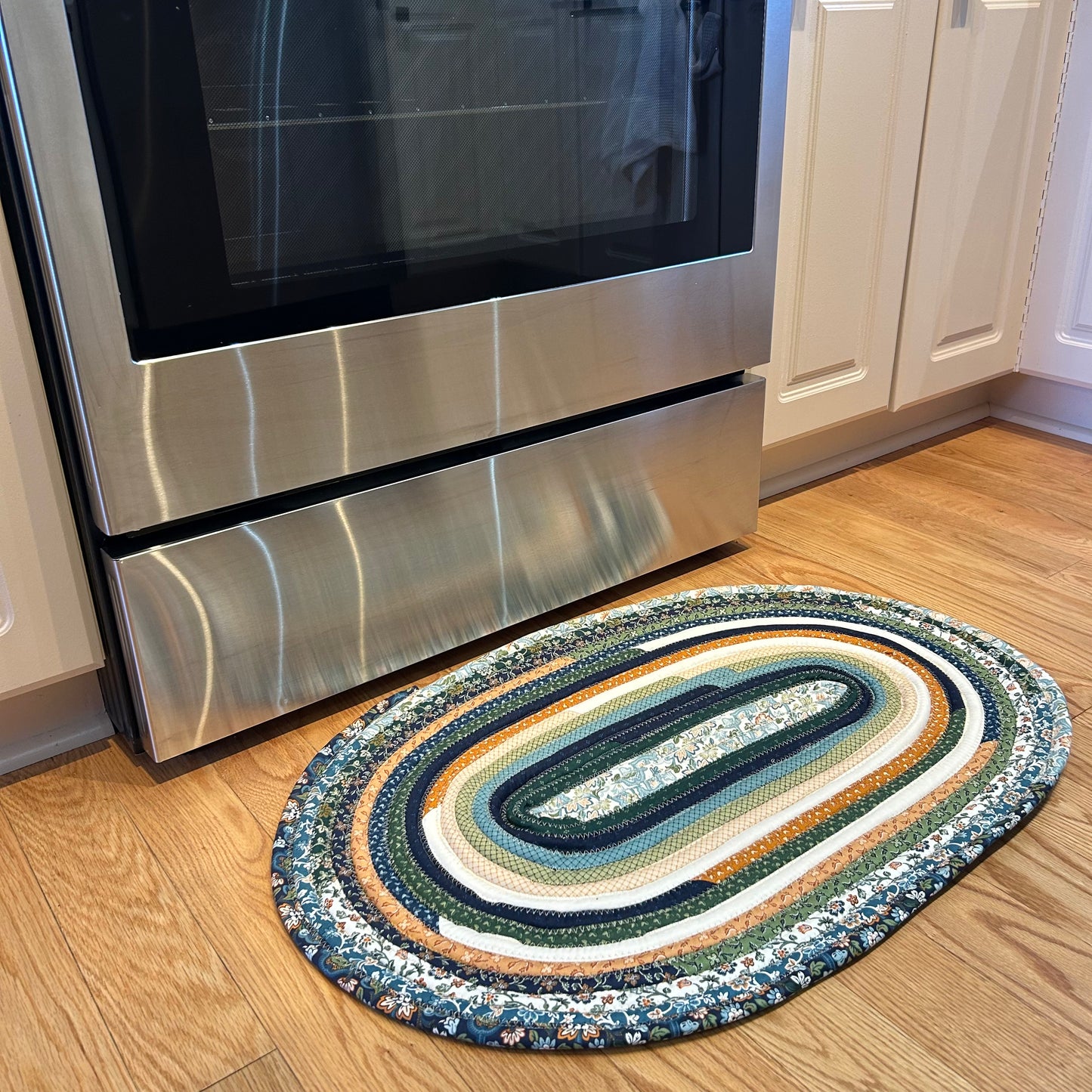 Craftsman Style Jelly Roll Rug