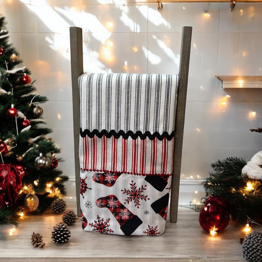 Christmas Stocking Dish Towel